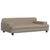vidaXL lit pour chien Cuir artificiel