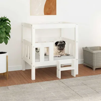 vidaXL lit pour chien Bois de pin vidaXL lit pour chien Bois de pin