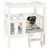 vidaXL lit pour chien Bois de pin vidaXL lit pour chien Bois de pin