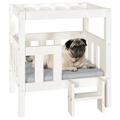 vidaXL lit pour chien Bois de pin vidaXL lit pour chien Bois de pin