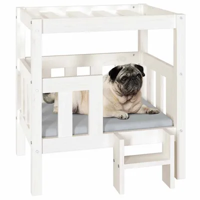 vidaXL lit pour chien Bois de pin vidaXL lit pour chien Bois de pin