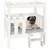vidaXL lit pour chien Bois de pin vidaXL lit pour chien Bois de pin