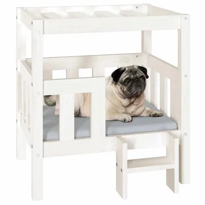 vidaXL lit pour chien Bois de pin vidaXL lit pour chien Bois de pin