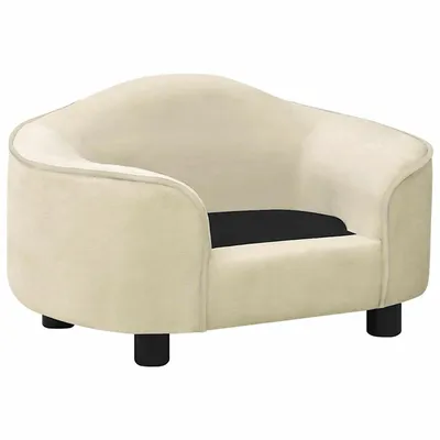 vidaXL canapé pour chien Peluche