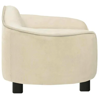 vidaXL canapé pour chien Peluche