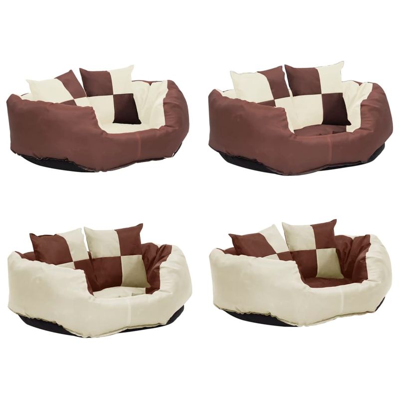 vidaXL coussin pour chien Tissu