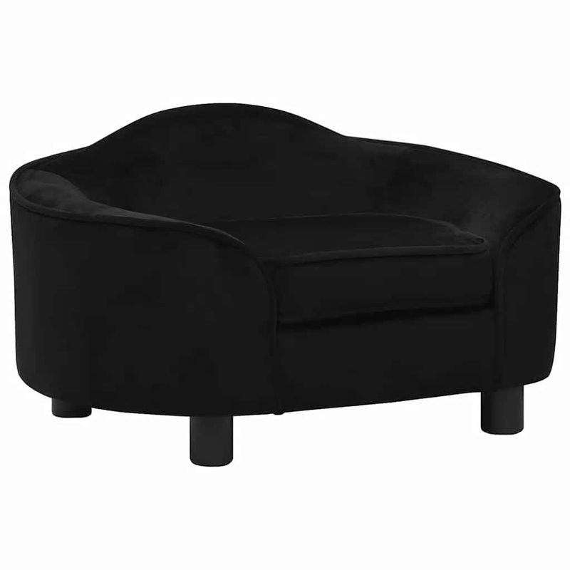 vidaXL canapé pour chien Peluche