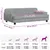 vidaXL lit pour chien Velours vidaXL lit pour chien Velours