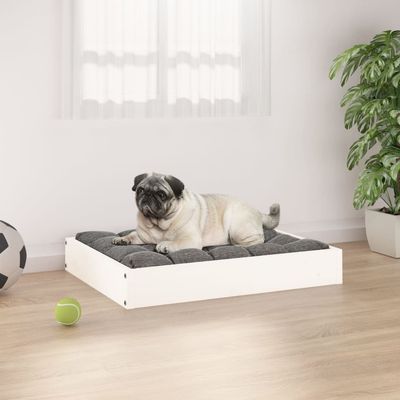 vidaXL lit pour chien Bois de pin massif