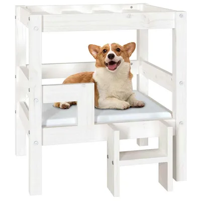 vidaXL lit pour chien Bois de pin vidaXL lit pour chien Bois de pin
