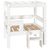 vidaXL lit pour chien Bois de pin