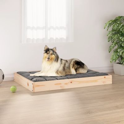 vidaXL lit pour chien Bois de pin massif