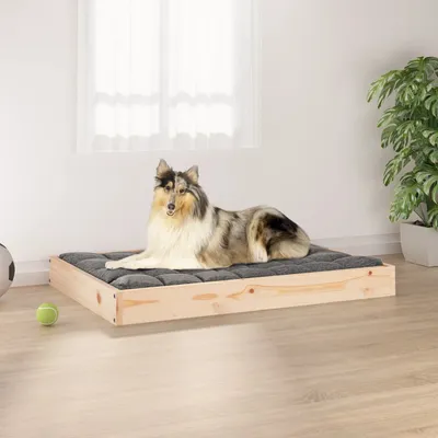 vidaXL lit pour chien Bois de pin vidaXL lit pour chien Bois de pin