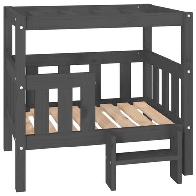 vidaXL lit pour chien Bois de pin