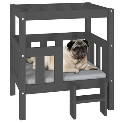 vidaXL lit pour chien Bois de pin vidaXL lit pour chien Bois de pin