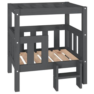 vidaXL lit pour chien Bois de pin