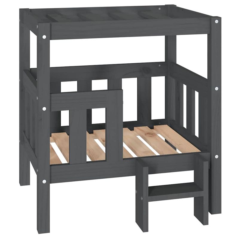 vidaXL lit pour chien Bois de pin