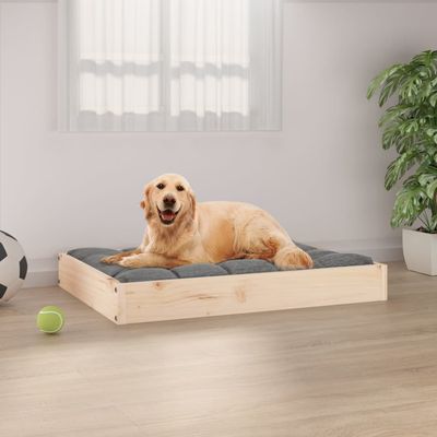 vidaXL lit pour chien Bois de pin massif