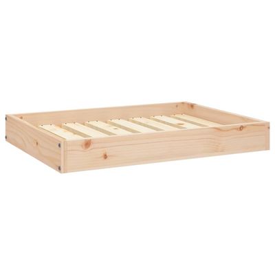 vidaXL lit pour chien Bois de pin