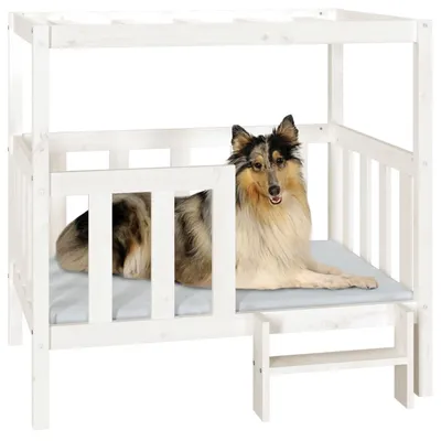 vidaXL lit pour chien Bois de pin vidaXL lit pour chien Bois de pin