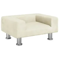 vidaXL lit pour chien Velours