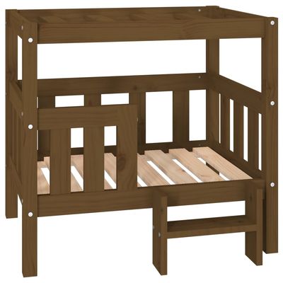 vidaXL lit pour chien Bois de pin