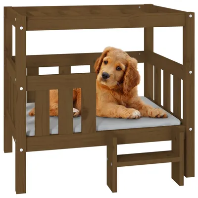 vidaXL lit pour chien Bois de pin vidaXL lit pour chien Bois de pin