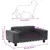vidaXL canapé pour chien Peluche vidaXL canapé pour chien Peluche