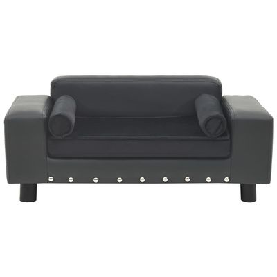 vidaXL canapé pour chien Peluche