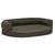 vidaXL matelas de lit pour chien Tissu