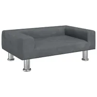 vidaXL lit pour chien Velours