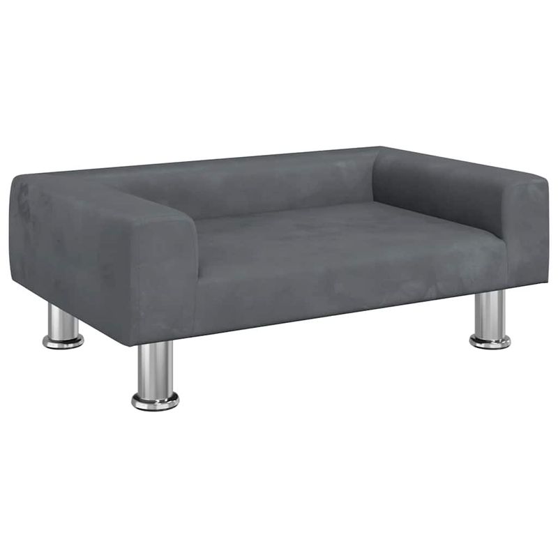 vidaXL lit pour chien Velours