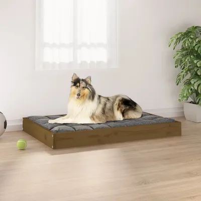 vidaXL lit pour chien Bois de pin vidaXL lit pour chien Bois de pin
