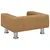 vidaXL lit pour chien Velours