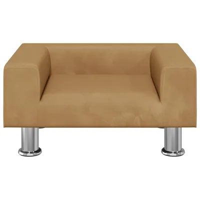 vidaXL lit pour chien Velours