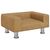 vidaXL lit pour chien Velours