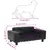vidaXL canapé pour chien Cuir artificiel