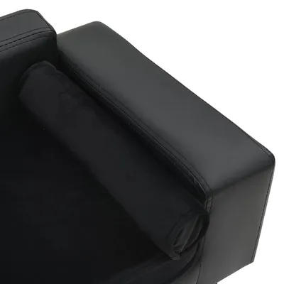 vidaXL canapé pour chien Cuir artificiel