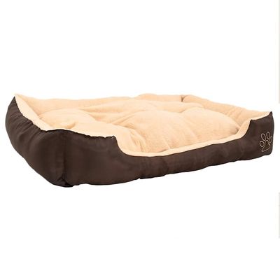 vidaXL lit pour chiens Tissu