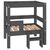 vidaXL lit pour chien Bois de pin