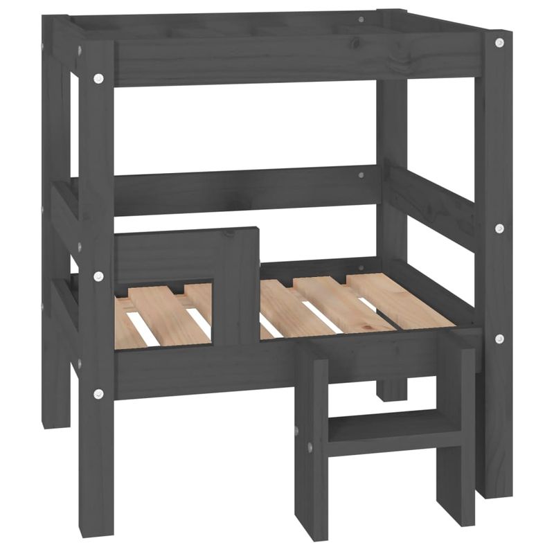 vidaXL lit pour chien Bois de pin