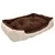 vidaXL lit pour chiens Tissu vidaXL lit pour chiens Tissu
