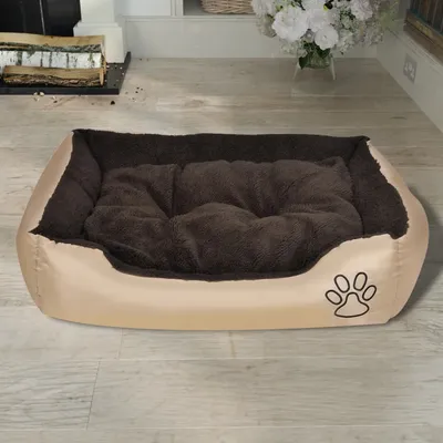 vidaXL lit pour chiens Tissu vidaXL lit pour chiens Tissu