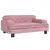 vidaXL lit pour chien Cuir artificiel