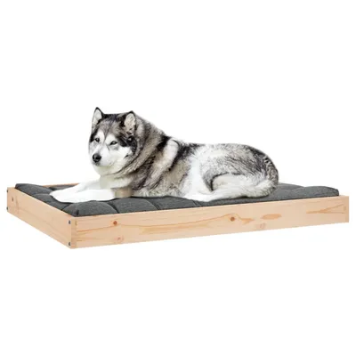 vidaXL lit pour chien Bois de pin
