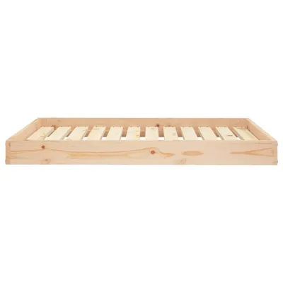 vidaXL lit pour chien Bois de pin massif