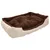vidaXL lit pour chiens Tissu vidaXL lit pour chiens Tissu