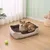 vidaXL lit pour chiens Tissu vidaXL lit pour chiens Tissu