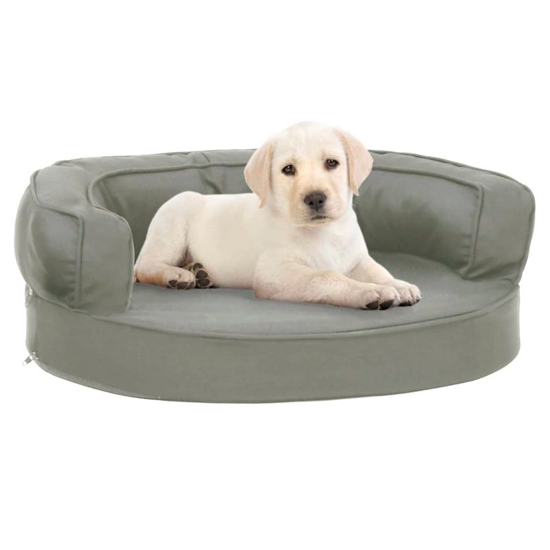 vidaXL matelas de lit pour chien Tissu