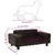 vidaXL canapé pour chien Cuir artificiel vidaXL canapé pour chien Cuir artificiel